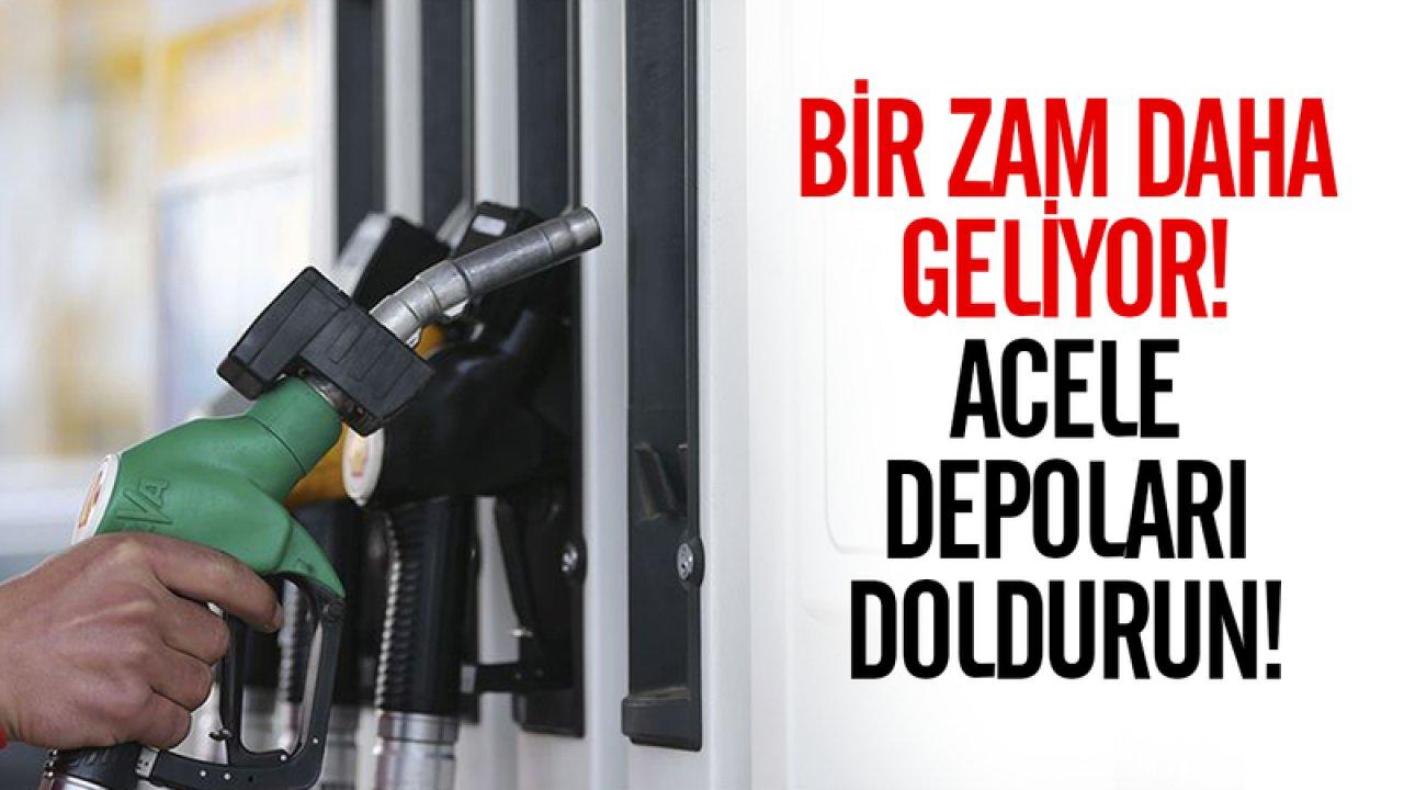 Akaryakıta dev bir zam daha geliyor! İşte güncel motorin, benzin ve LPG fiyatları…