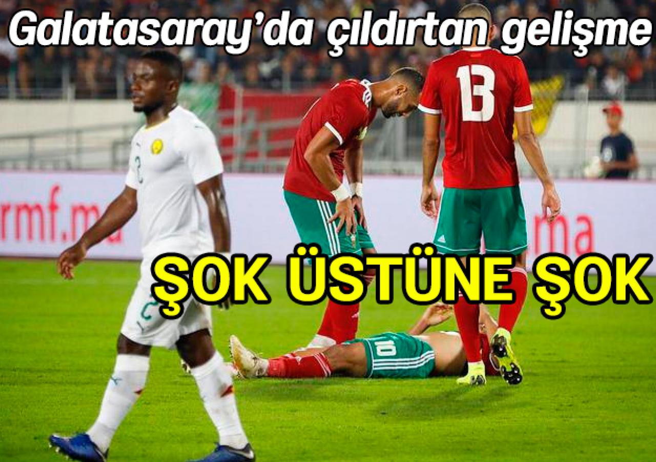 Galatasaray'da Younes Belhanda şoku! Hangi maçları kaçıracak?