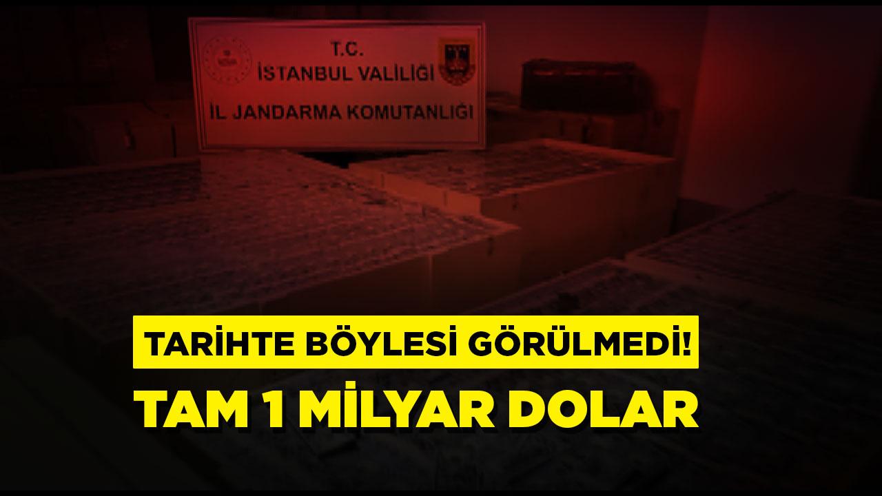 Cumhuriyet tarihinde böylesi görülmedi: 1 milyar dolar ele geçirildi