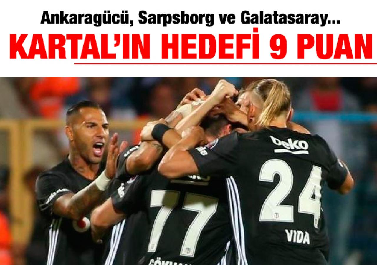 Kartal'da hedef 9 puan