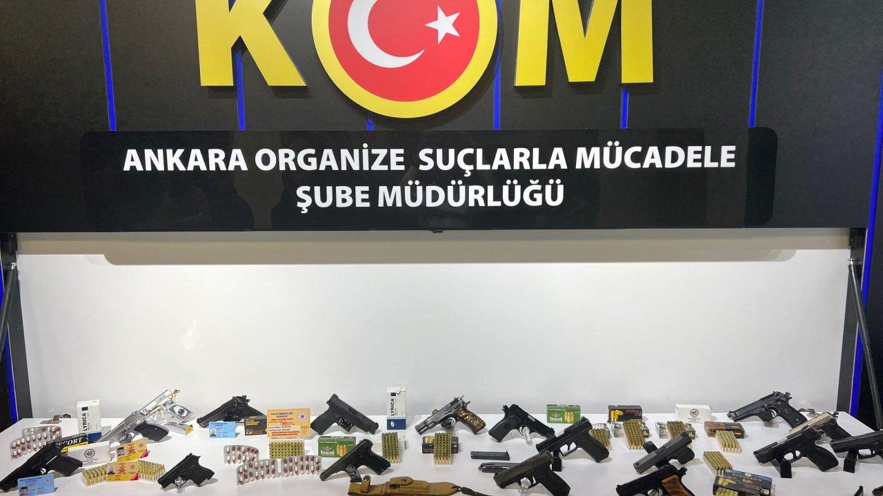 Ankara suç örgütlerine operasyon: 30 gözaltı