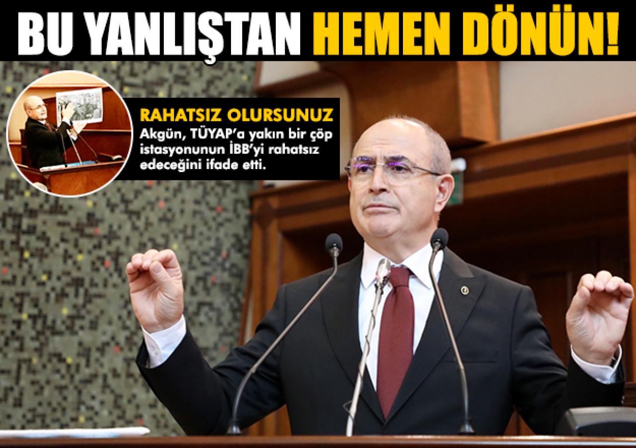 Bu yanlıştan hemen dönün!