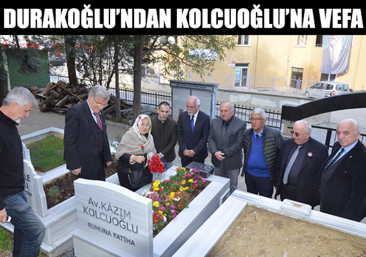 Durakoğlu'ndan Kolcuoğlu'na vefa