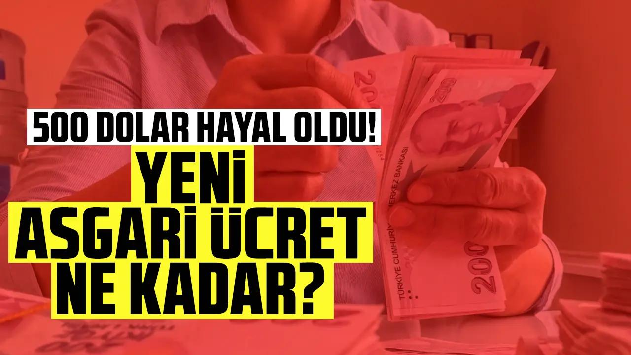 Asgari ücrette “500 dolar” hayal oldu! Cevdet Yılmaz’dan geri adım sinyali