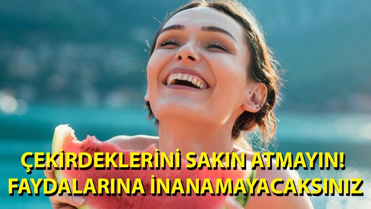 Sakın çekirdeklerini atmayın! Faydaları saymakla bitmiyor..