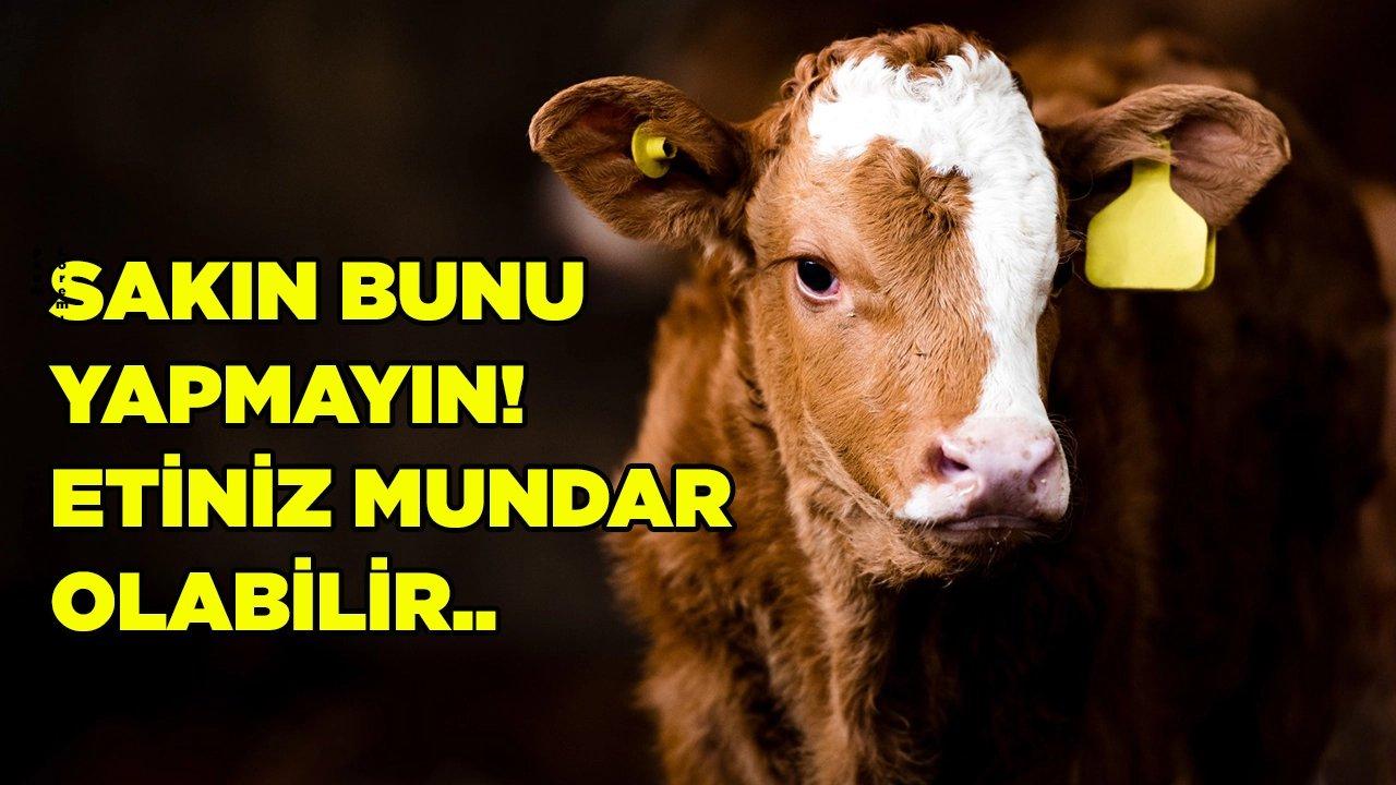 Kurban keserken sakın bunu yapmayın! Etin tadı bozulabilir