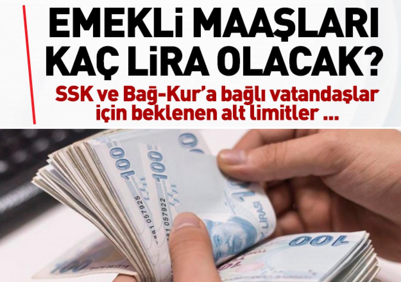 2019 yılı emekli maaşı kaç lira? SSK ve Bağ-Kur'a bağlı vatandaşların maaşları