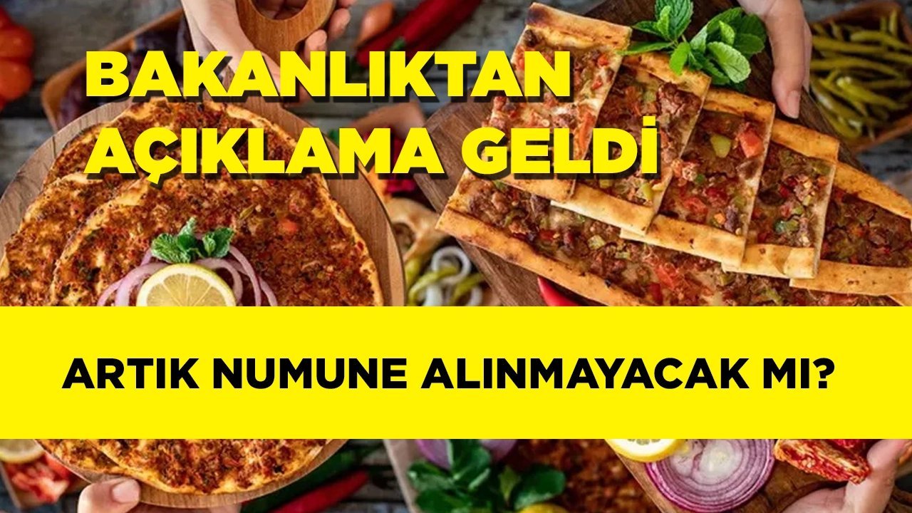 Tarım ve Orman Bakanlığı'ndan "numune" açıklaması