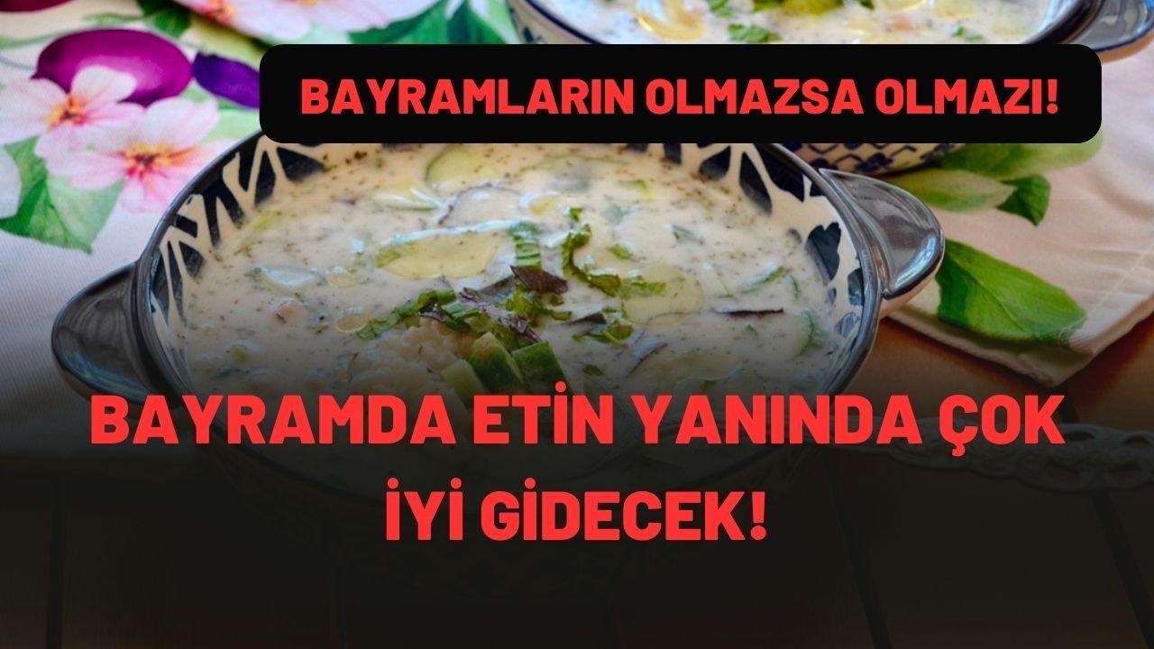 Bayramda etin yanına ne iyi gider diye düşünmeyin! Bu çorba etin yanına çok yakışacak!