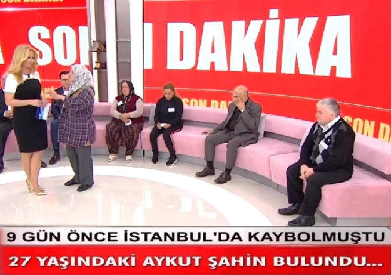 Müge Anlı bir kayıp genci daha buldu! Aykut Şahin ailesine kavuştu