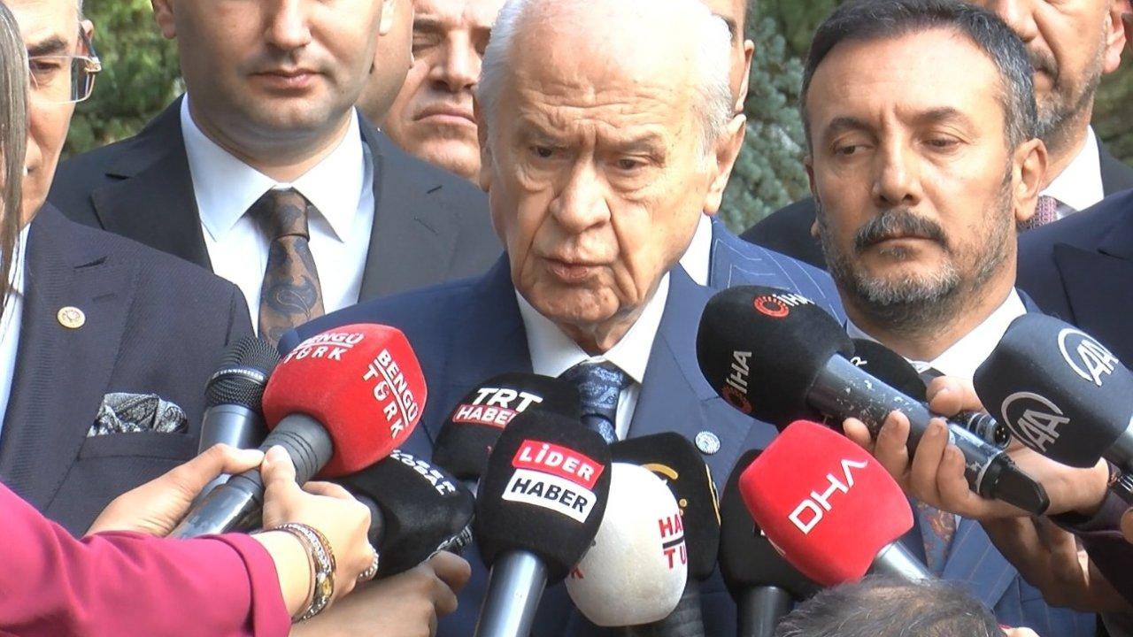 Devlet Bahçeli'den Merdan Yanardağ yorumu