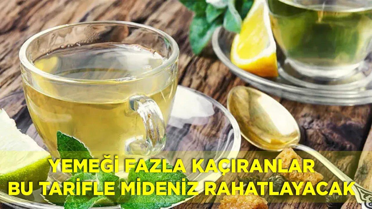 Bayramda yemeği fazla kaçıranlar bu tarif tam size göre..