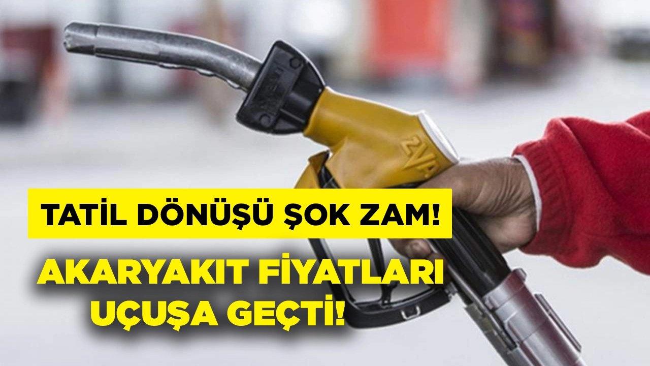 Bu gece yarısı benzine 2 TL 11 kuruş zam geliyor.. İşte il il zamlı akaryakıt fiyatları listesi