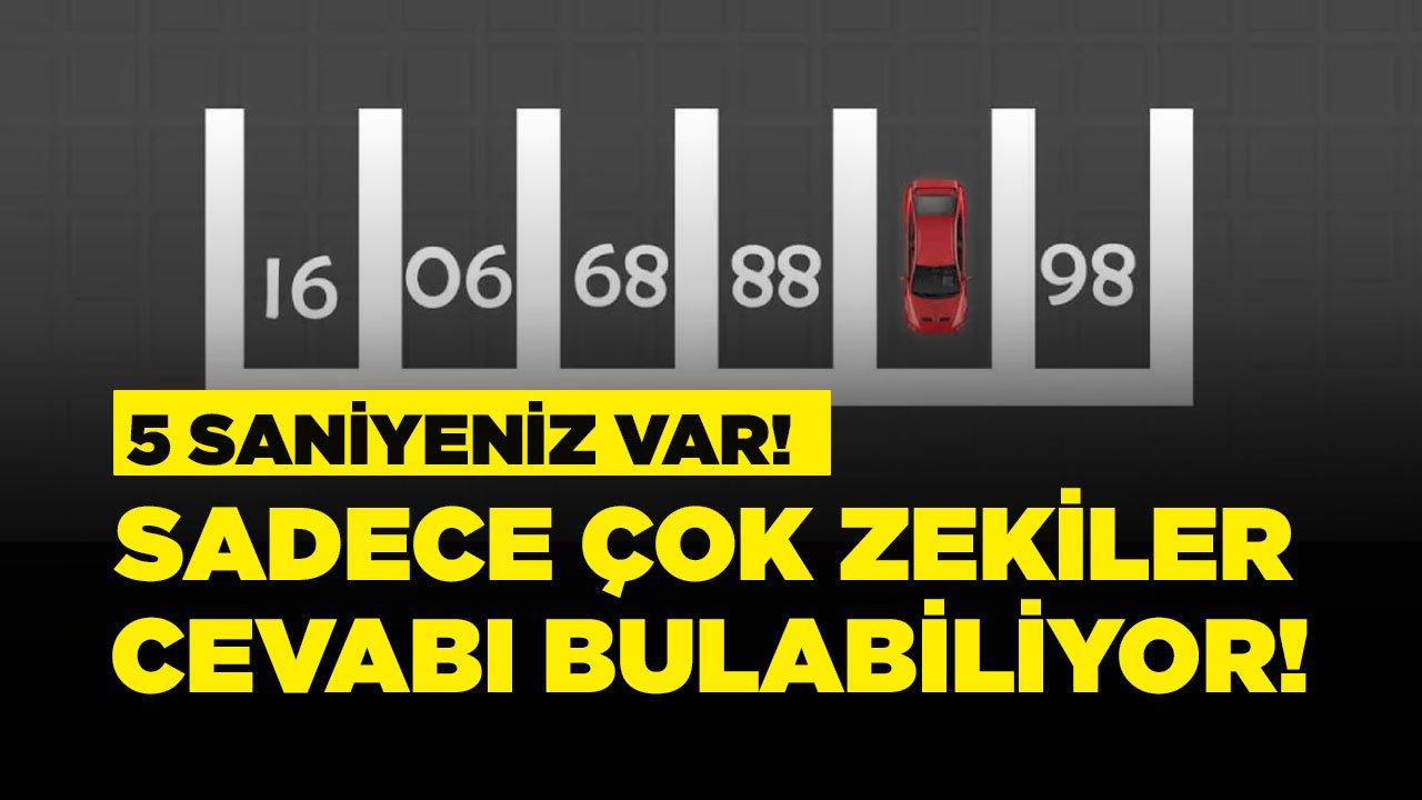 Sadece yüksek zekalı kişilerin yapabileceği bir test! Kendinizi test etmeye hazır mısınız ?