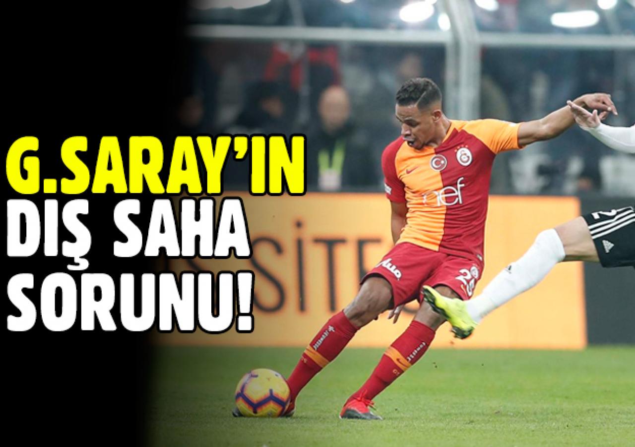 Galatasaray'ın dış saha sorunu!