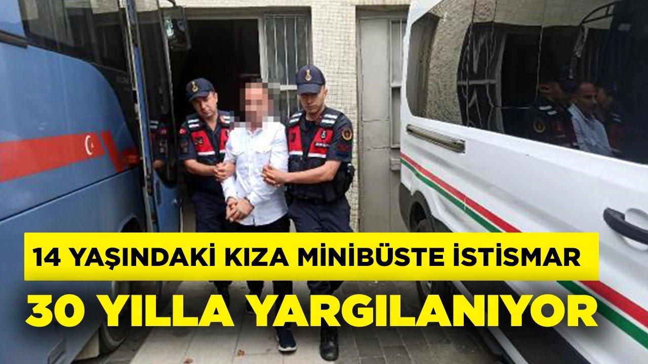 Arkadaşının 14 yaşındaki kızına minibüste cinsel istismar