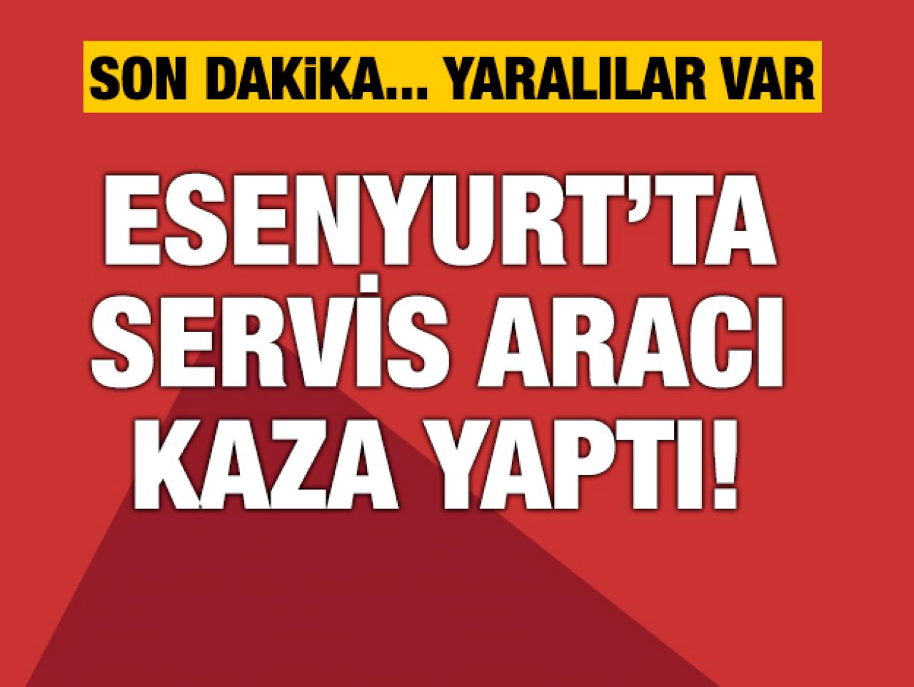 Esenyurt'ta feci kaza: 14 yaralı var...