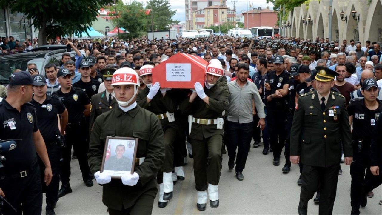 Kahramanmaraş, şehidini uğurladı