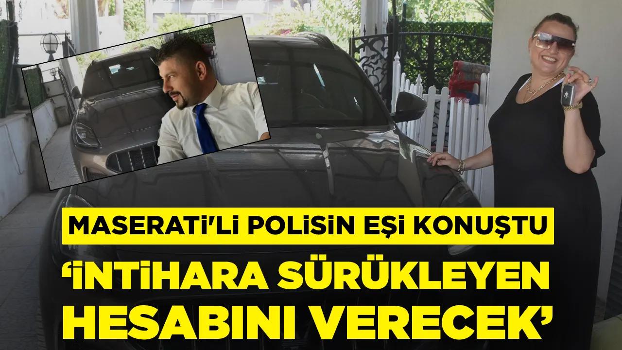 Kamyonette ölü bulunmuştu: ‘Maserati’li polisin eşi konuştu