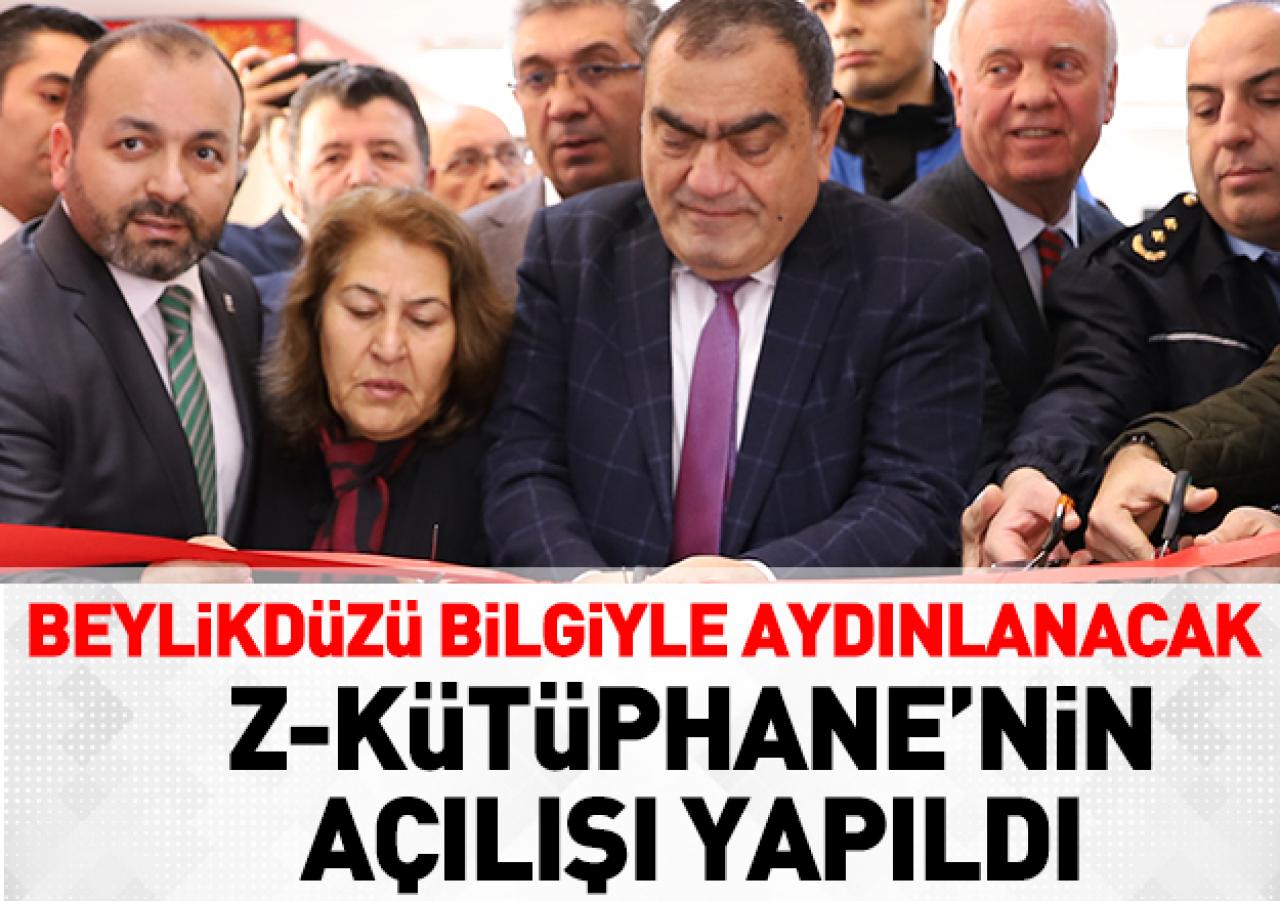 Z-Kütüphane açıldı