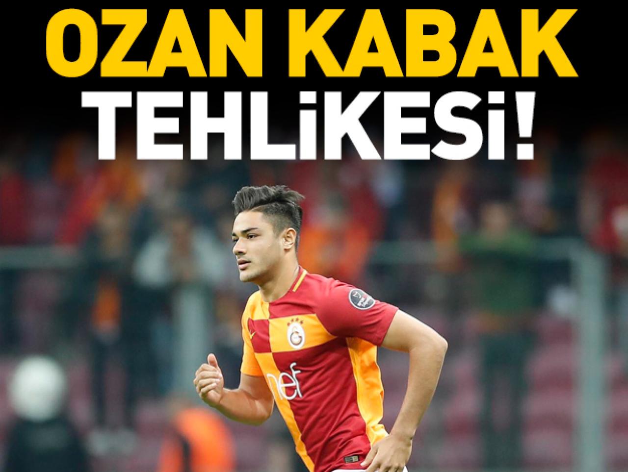 Galatasaray'da Ozan Kabak tehlikesi