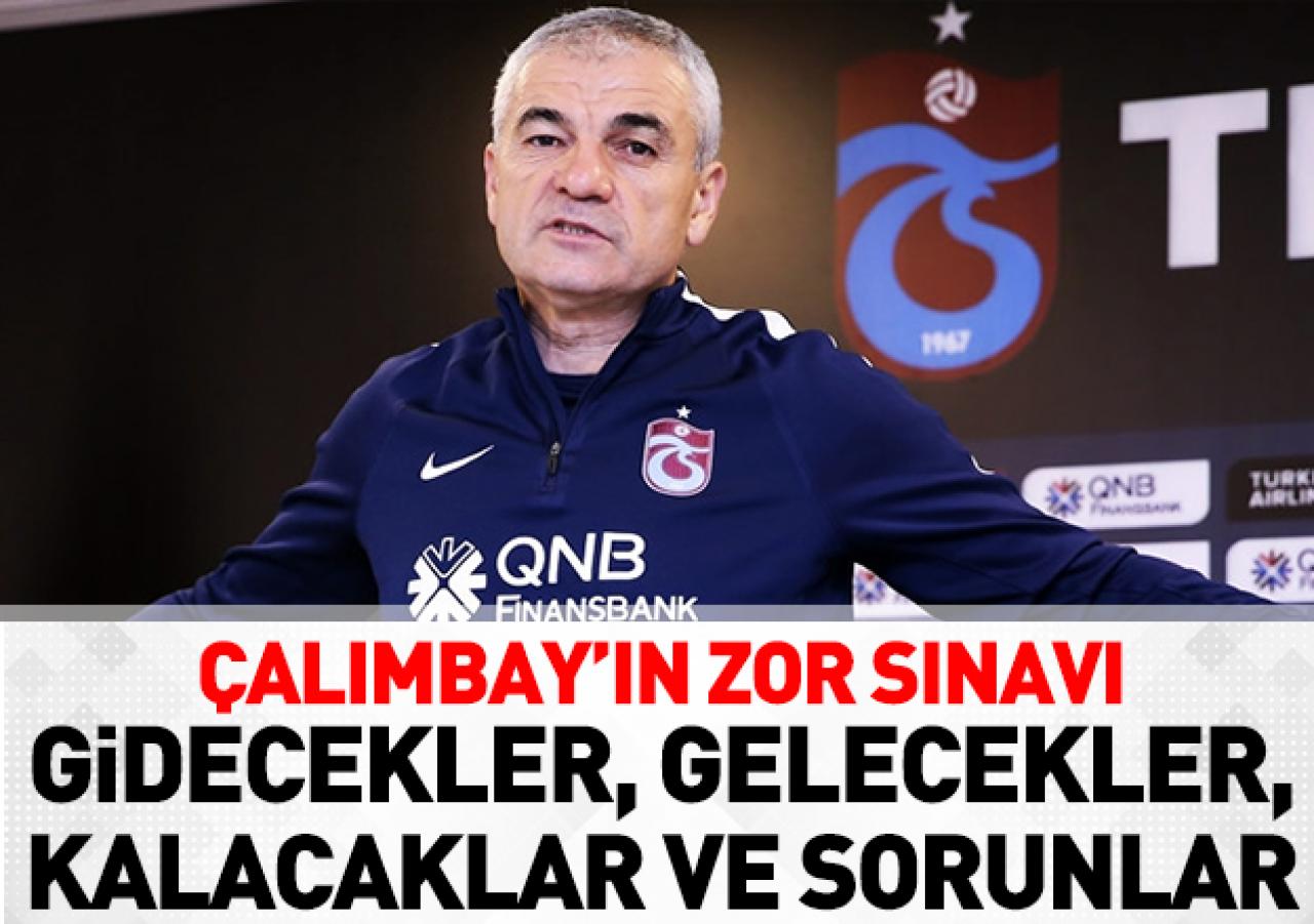 Rıza Çalımbay'ın zor sınavı