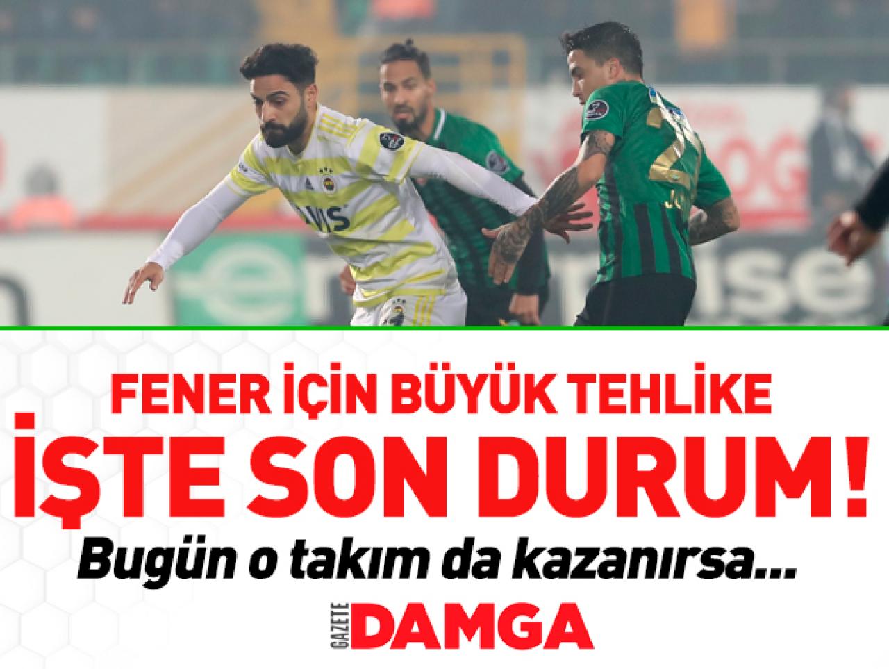 Spor Toto Süper Lig Puan Durumu | Fenerbahçe kaçıncı sırada?