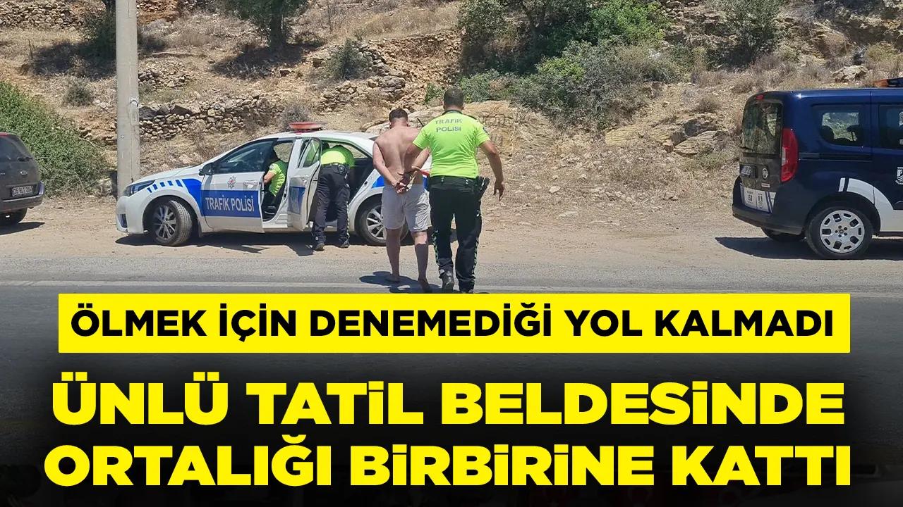 Ortalığı birbirine kattı: Ölmek için denemediği yol kalmadı