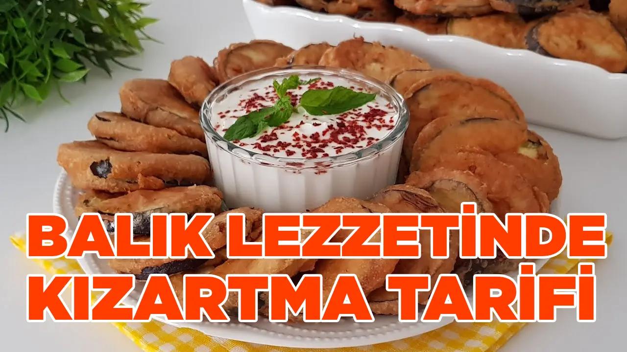 Asla yağ çekmeyen, balık lezzetinde patlıcan kızartma! Herkes tarifini soracak…