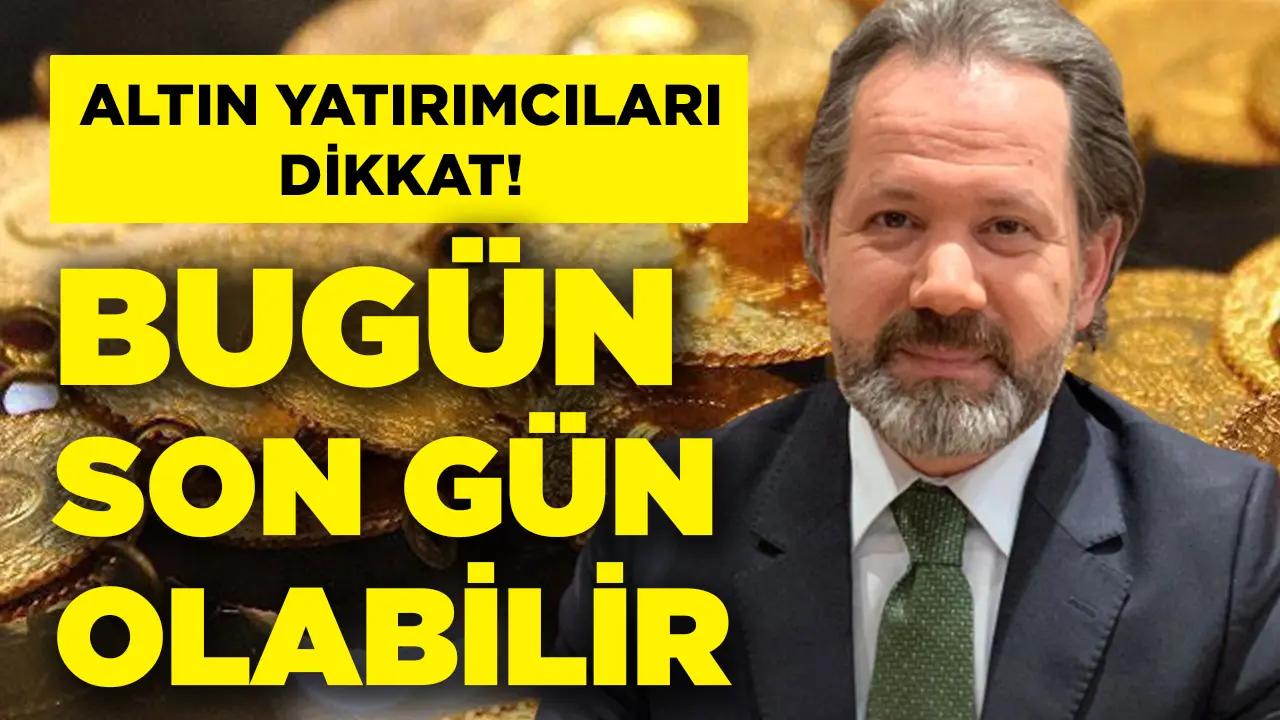 Elinde altın bulunanlar dikkat! Bugün son gün olabilir… İslam Memiş açıkladı…