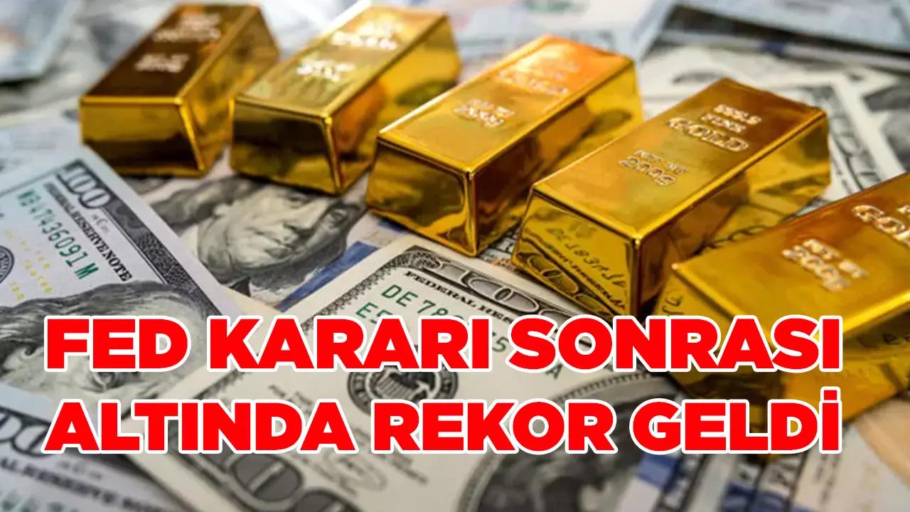 Fed’in kararı sonrasında gram altın rekor kırdı! İşte güncel dolar, euro ve altın fiyatları 27 Temmuz 2023 Perşembe