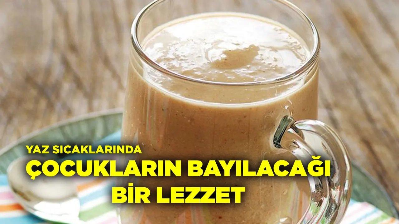 Yaz Sıcaklarında Çocukların Bayılacağı Sağlıklı İçecek Tarifi