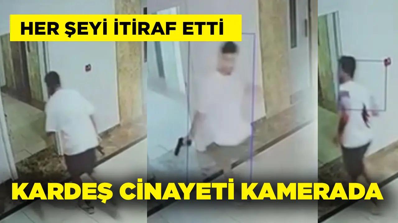 Kardeş cinayeti güvenlik kamerasında