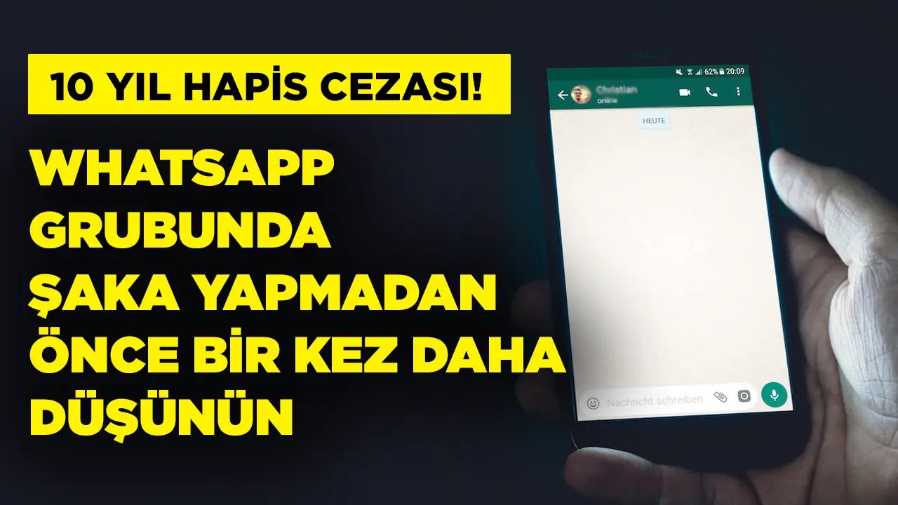 WhatsApp grubunda şaka yaparken bir kez daha düşünün!