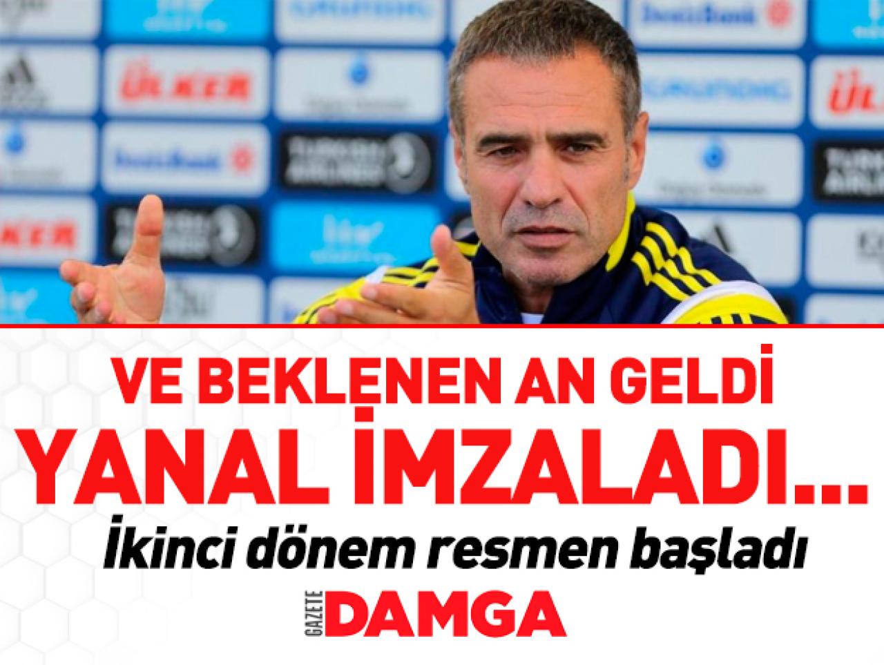 Ersun Yanal resmen Fenerbahçe'de