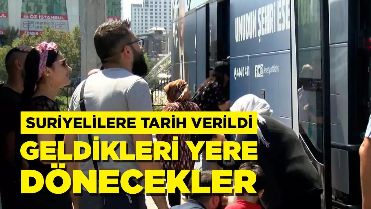 İstanbul'daki Suriyelilere uyarı! 24 Eylül son tarih: Geldikleri yere dönecekler