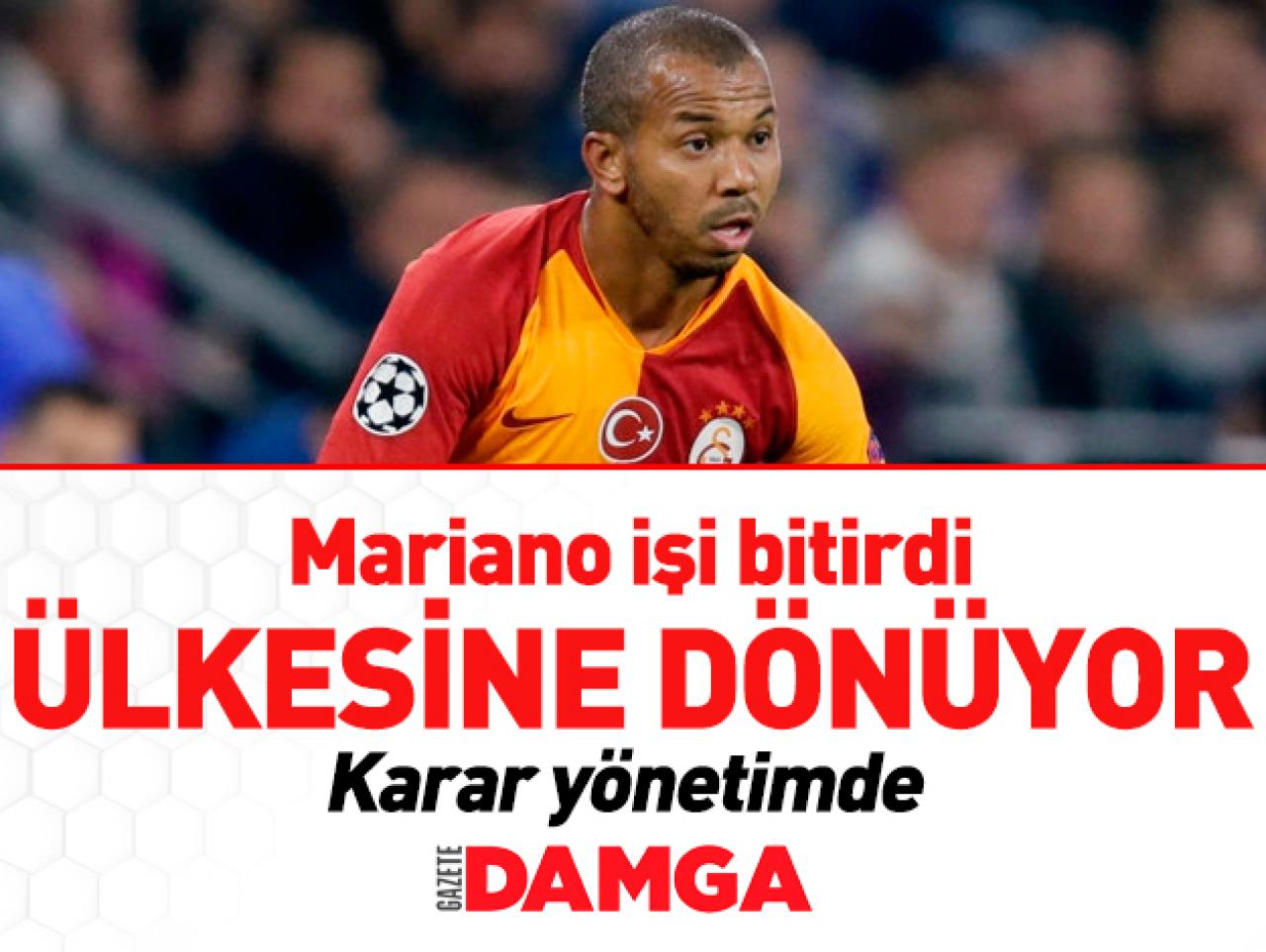 Mariano yurduna dönüyor