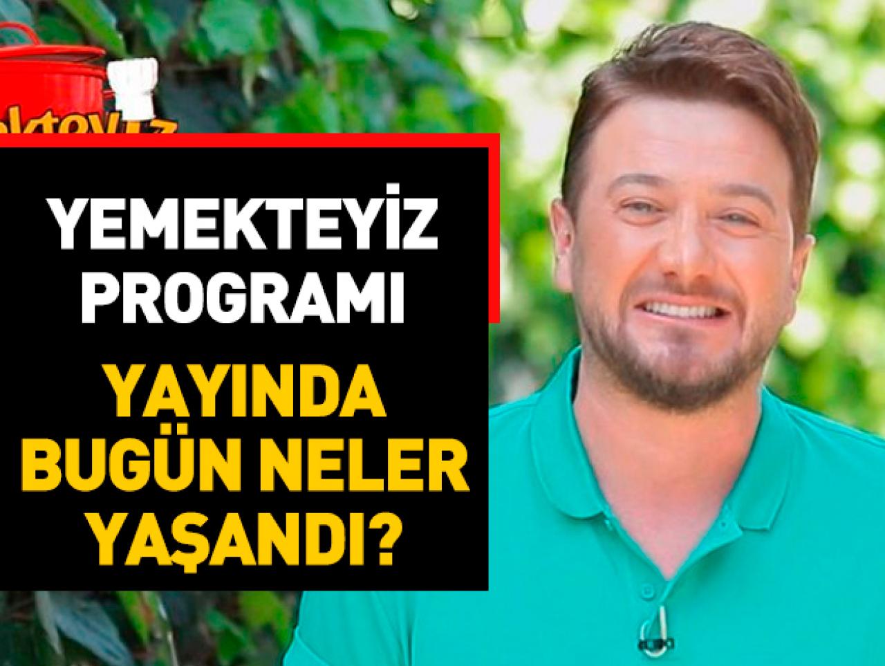 Yemekteyiz 17 Aralık Pazartesi İzle! Kim yarıştı hangi yemekleri yaptı