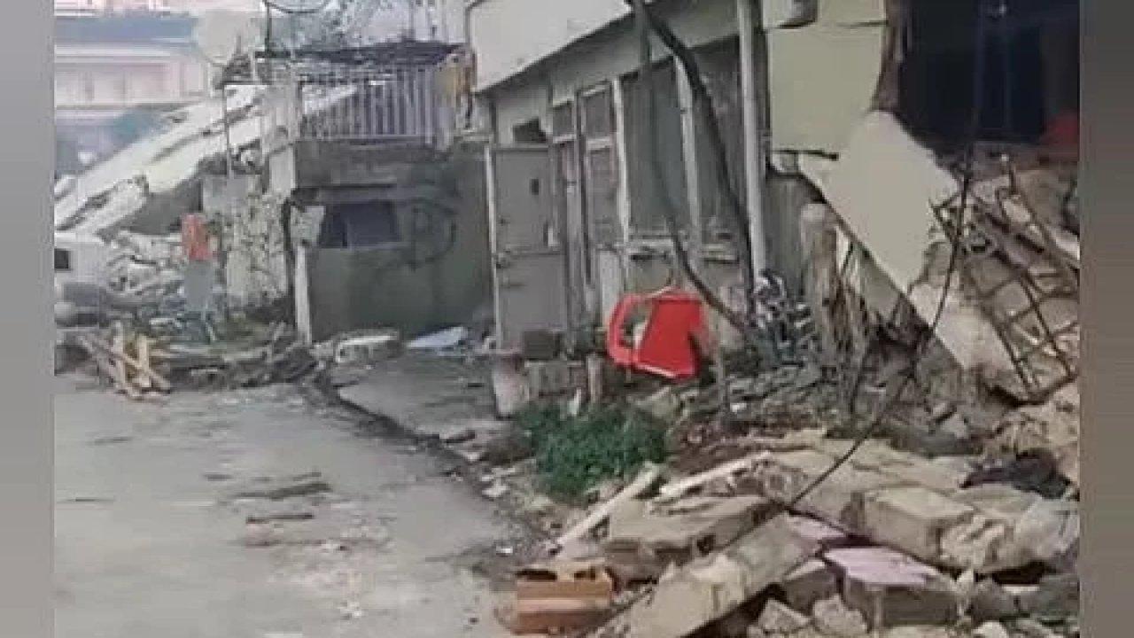 Hatay Antakya'daki deprem sonrasına ait yeni görüntüler ortaya çıktı!