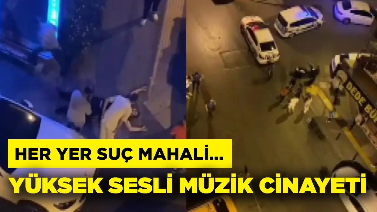 Trafikte yüksek sesli müzik cinayeti