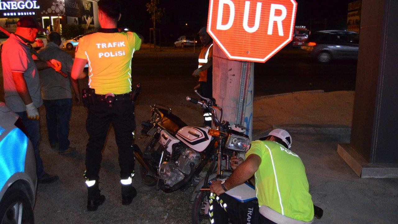 Bir motosiklet kazası daha: Kask ihmali 20 yaşındaki genci hayattan kopardı