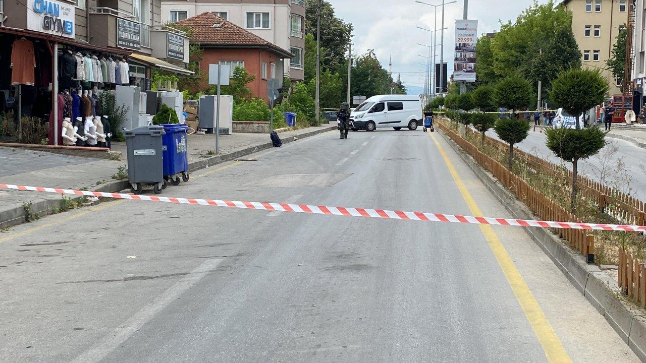 Bolu'da hareketli anlar: Şüpheli çanta paniğe yol açtı