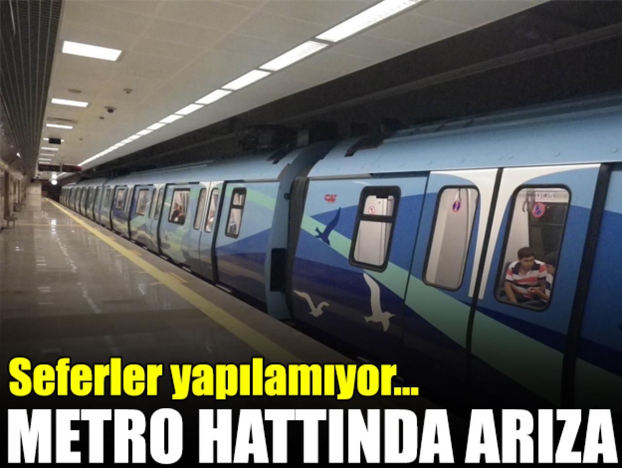 Metro seferlerinde aksama!