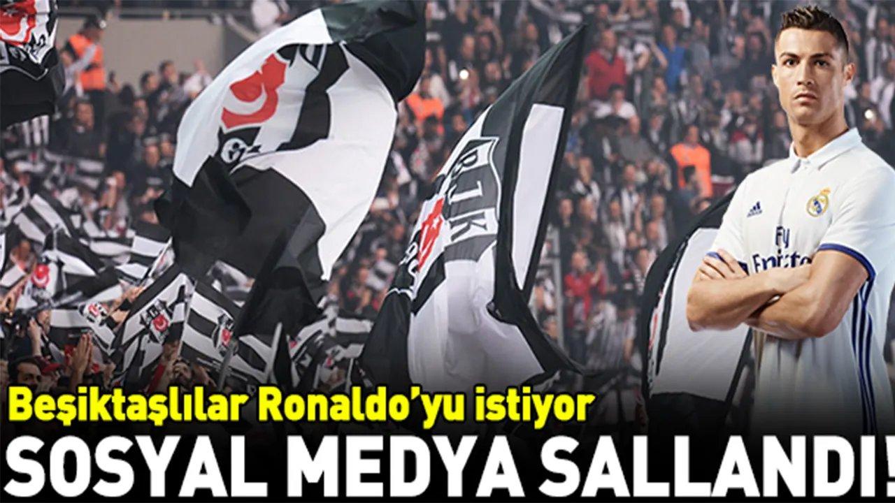 Beşiktaş taraftarı çıldırdı! Real Madrid gelsin..