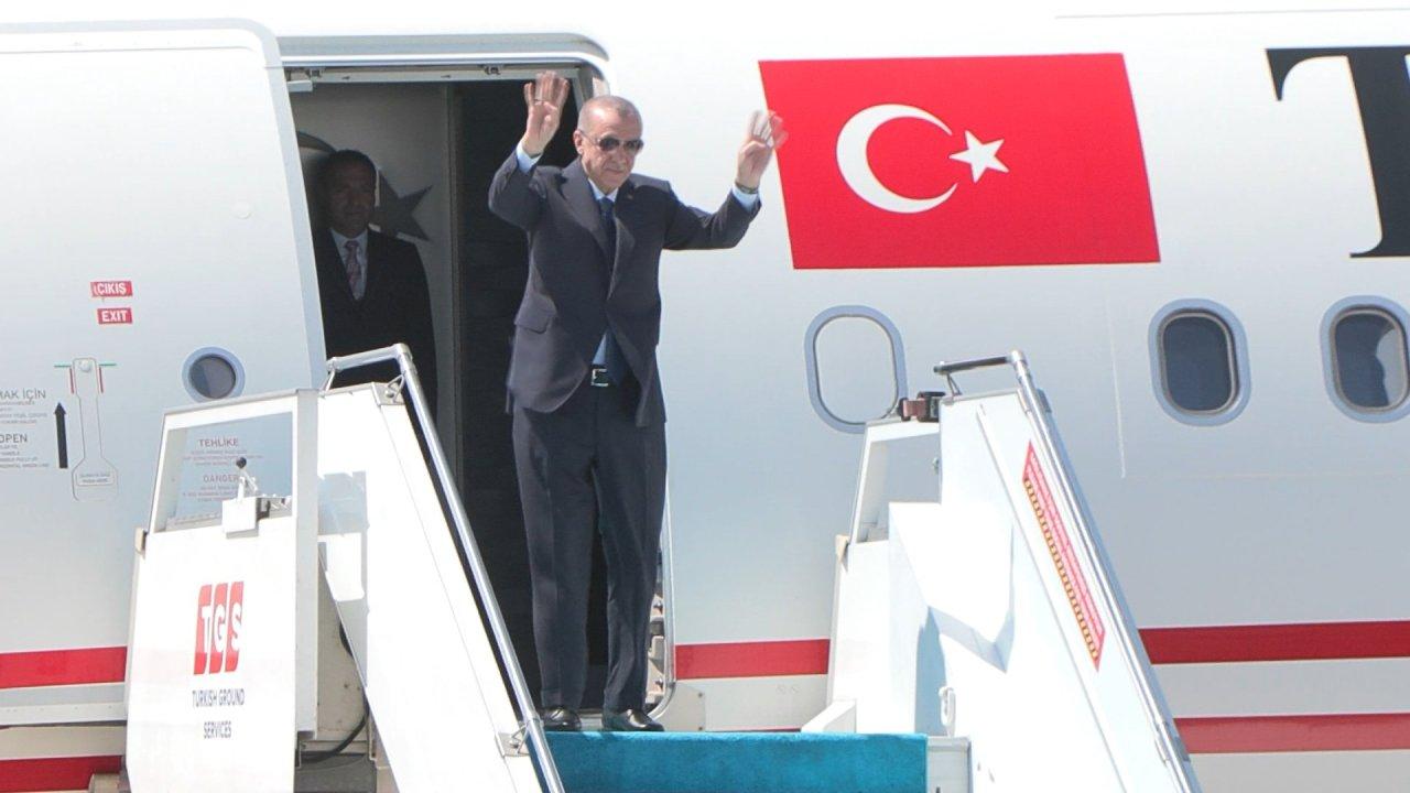 Cumhurbaşkanı Erdoğan Macaristan’a gitti