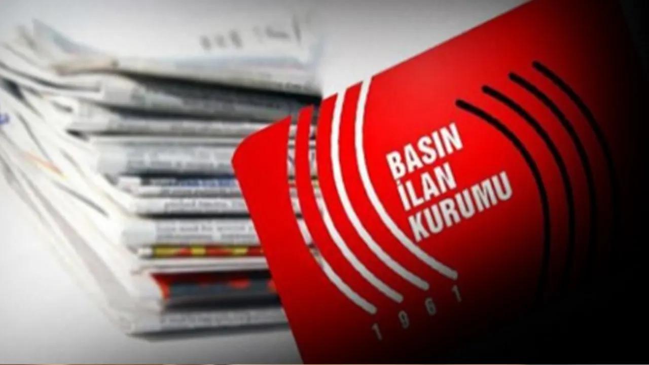 Basın İlan Kurumu bir yılın ardından toplandı: Gazetelerin resmi ilanlarına yüzde 71 zam