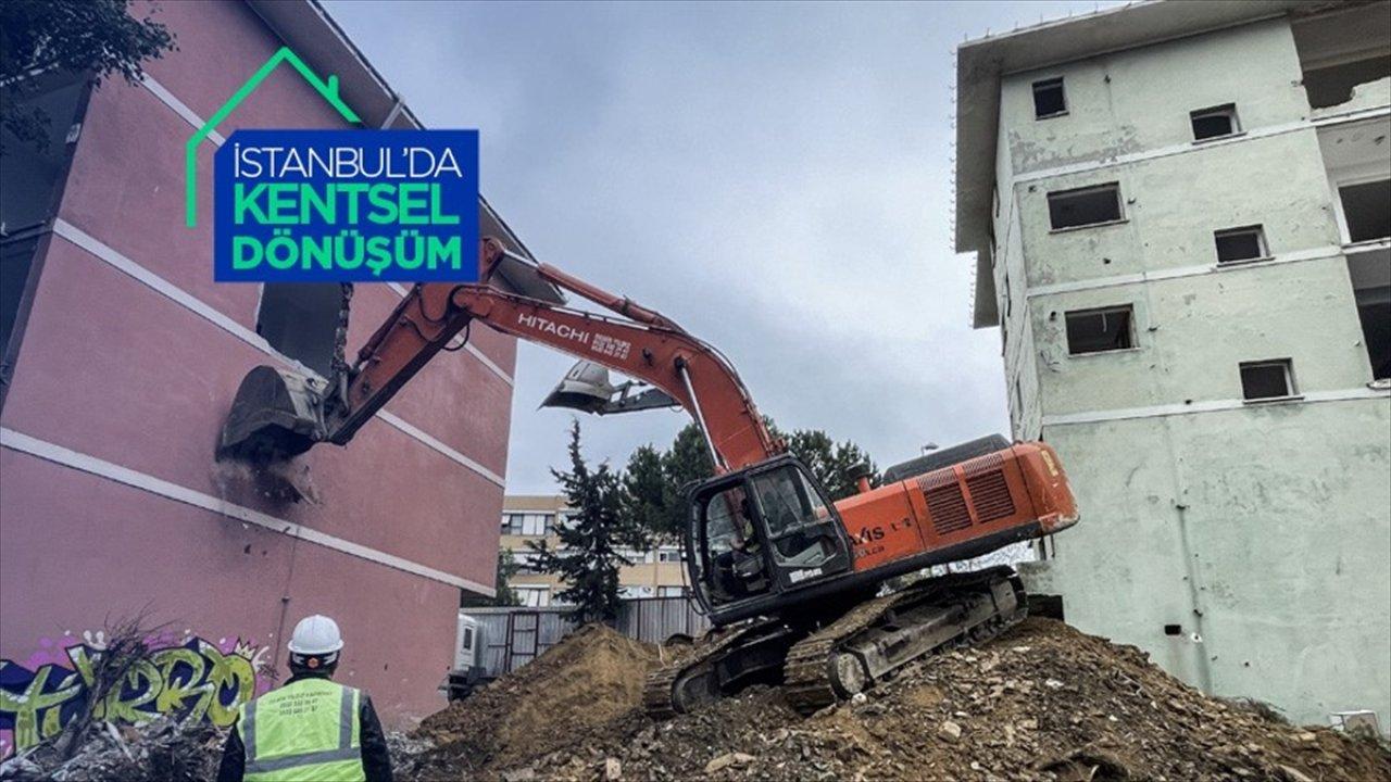 Kentsel dönüşüm çalışmaları: İlçede 4 bin 90 riskli bina yıkıldı