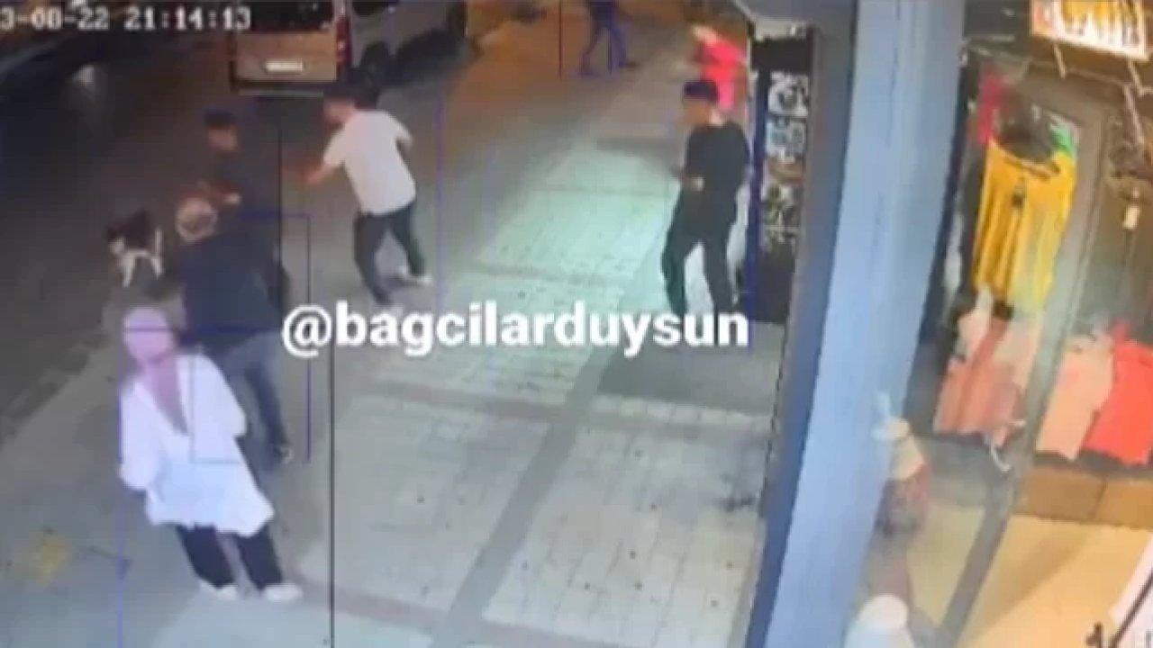 Belalı kedi sokaktan geçen köpeklere saldırıyor