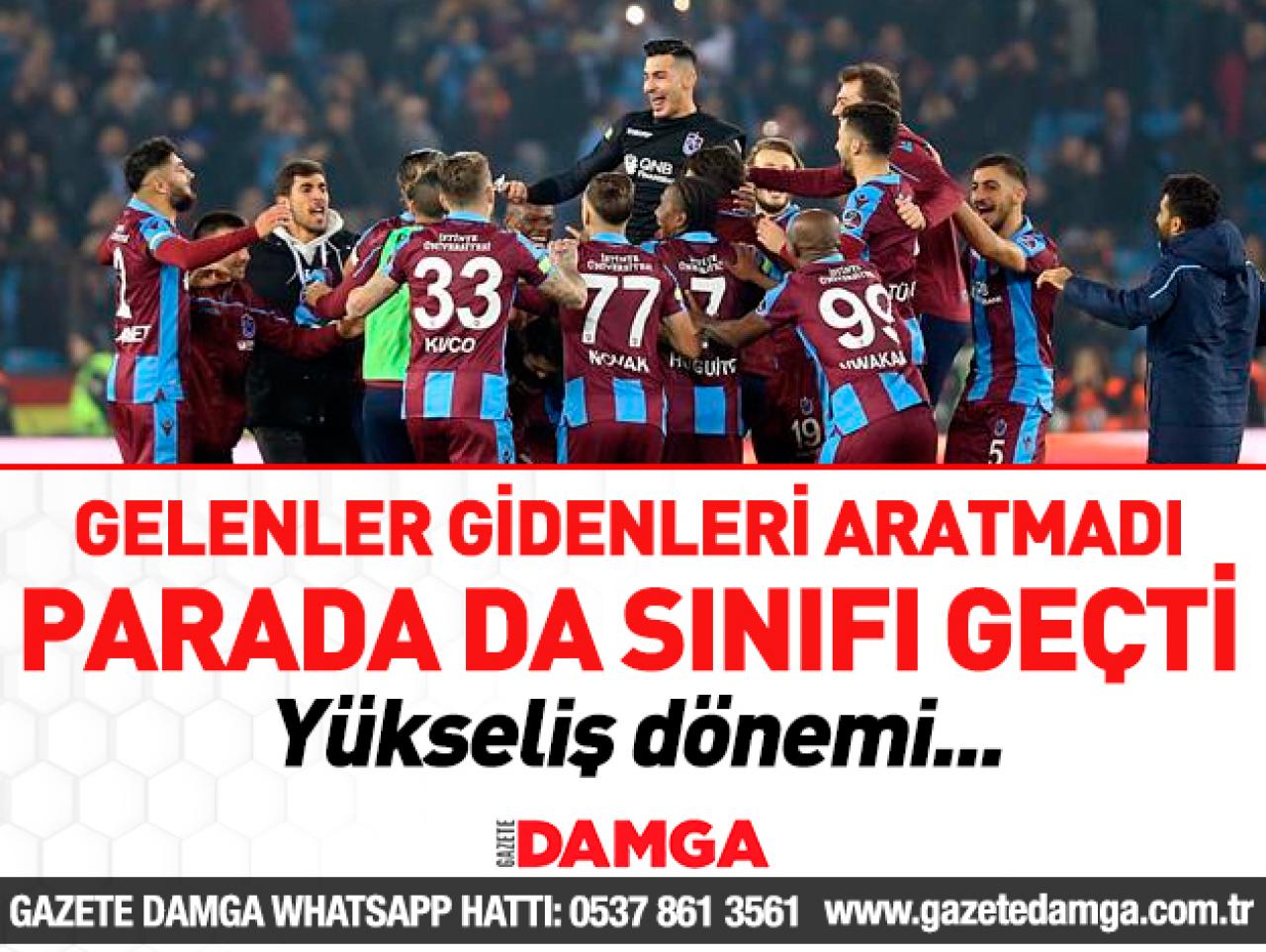 Trabzonspor ekonomide de sınıfı geçti