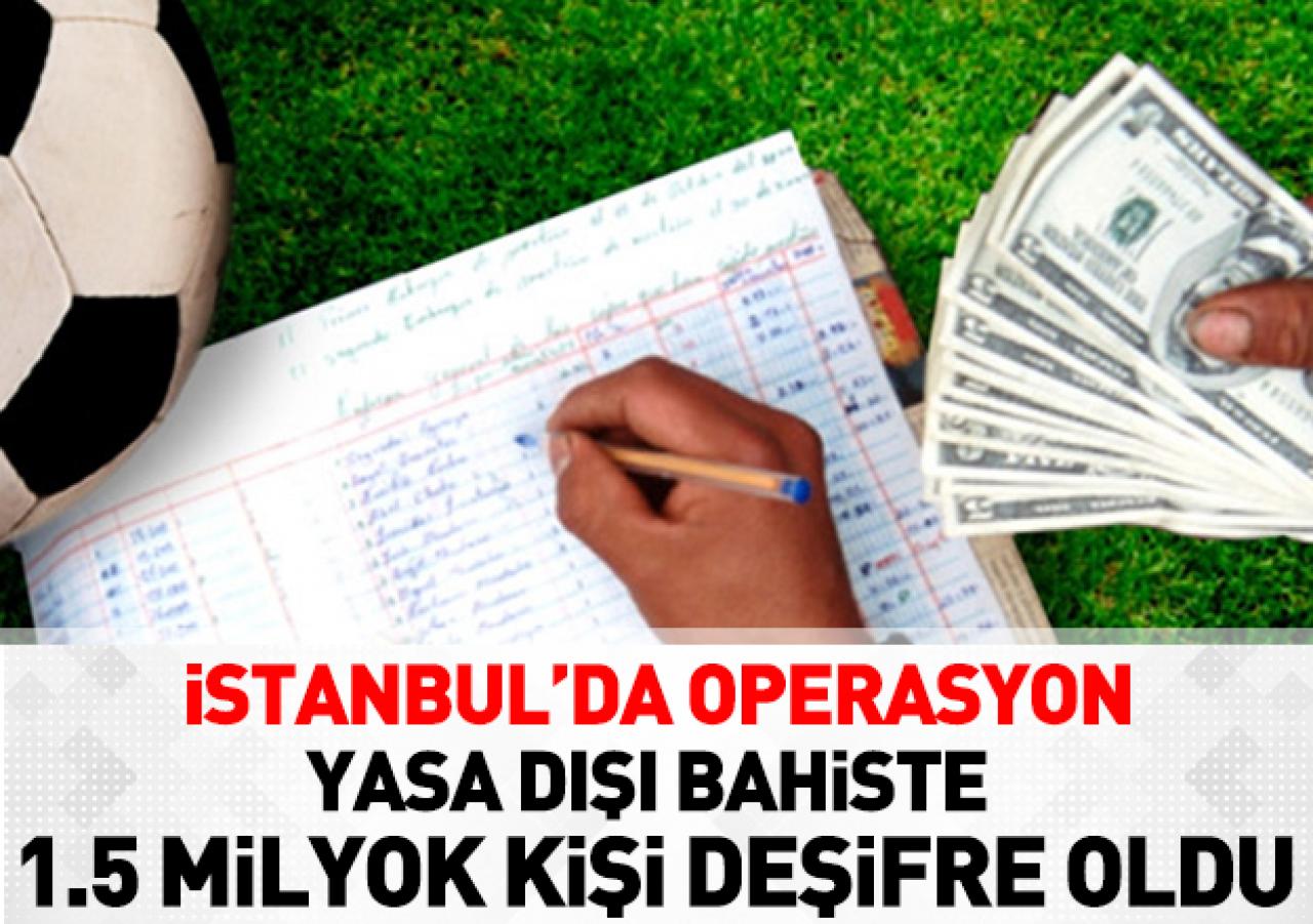 İstanbul'da büyük operasyon: 1.5 milyon kişinin ismi deşifre oldu